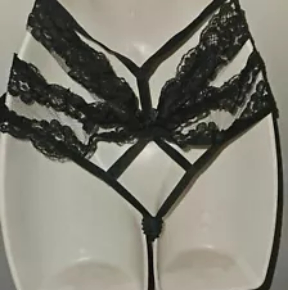 Agent Provocateur Lacy Black Lace Ouvert Bodysuit size AP 2 Small NWT - Picture 5 of 6
